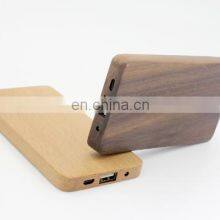Cool Design Wooden Power Bank 4000mah Battery Charger thumbnail-5