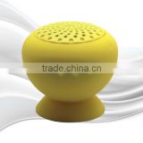 China Supplier Mini Wireless Speaker Mushroom Suction Cup Bluetooth Speaker