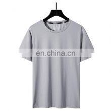 Mens Custom Solid Color Plus Size Casual Quick Dry Dress T Shirt thumbnail-4
