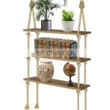 Декор для дома. Подвесной полочник для растений для стены