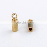 Manufacture Strong Jewelry Findings Brass Antique Cord End