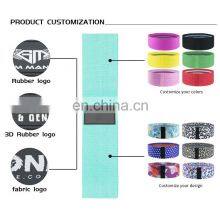 Wholesale Custom Logo Fabric Booty Bands Hip for Thigh Fitness Elastic Workout Bands Resistance thumbnail-3