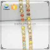Fancy Multicolor Golden Chain thumbnail-1