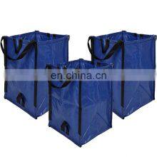 Collapsible 48 Gallons New Design 3pack Gray Polypropylene Garden Leaf Waste Bag thumbnail-2