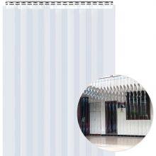 Fuxing Hot Sale 2mm Clear Color Cold Room Pvc Strip Door Curtain For Freezer 3mm Curtain Strip thumbnail-4