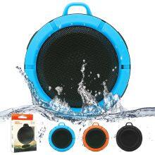 2022 Newest Portable Ipx7 Waterproof Mini Wireless Bluetooth Speaker Suction Cup Wireless Portable Subwoofer Loudspeaker thumbnail-5