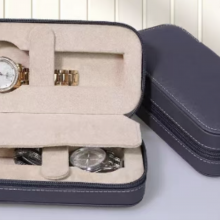 Außen aus PU-Leder, innen aus Samt. Qualitativ hochwertige und modische Armbanduhren Taschen in verschiedenen Stilen thumbnail-5