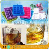 BPA Free Square Shaped Silicone Ice Cube Tray thumbnail-4