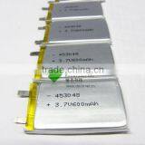 Lipo Battery 453048 3.7V 600mAh