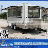 Outdoor Hot Selling Mobile Fast Food Trailer Cart Mobile Ice Cream Trailer for Popular Sale thumbnail-6