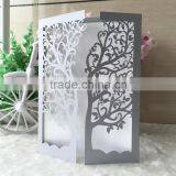 Laser Cut Pearl Paper Card Bar Mitzvah Card Qj-26