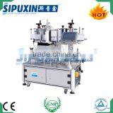 Guangzhou Quality Premium Semi Automatic Double Side Bottle Label Machine With PLC Control thumbnail-1