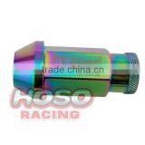 D1 Neo Chrome M12X1.5 Forged Aluminum L:52MM Wheel Lug Nuts thumbnail-3