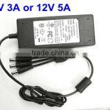UL/CSA/PSE 12V 3A or 5A Power Adapters