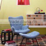 Modern Leisure Contour Papa Bear Chair/ Patchwork Sectional Sofa/ Poet Chair for Sale thumbnail-5