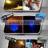 High Tech 10W Waterproof 3 Colors Beam Zoomable Underwater Fishing Light With LCD Touch Sensor thumbnail-6