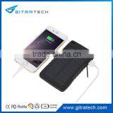 Waterproof Solar Power Bank Solar Portable Charger 5000mAh 8000mAh Cellphone Solar Chagers thumbnail-6