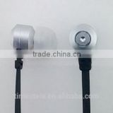 2015 Top Selling Stereo Earphone FT-866 Silver w/Higher Quality Mic