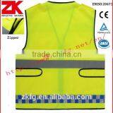 100% Polyester High Visibility Reflective Running Vest With EN20471 and ANSI/ISEA thumbnail-5