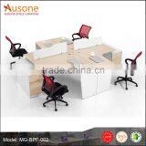 High Quality!Mordern Office Furniture Wooden 4-seaters Workstation