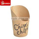 Chip Cartons, French Fries Paper Cup With SGS FDA TUV Certifications
