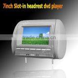 7 Inch Car Headrest Dvd Player With Wireless Game