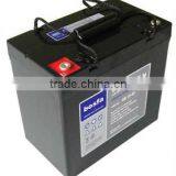 GB12-55 storage battery for generator 12v55ah industrial battery 12v rechargeable valve regulated lead acid battery