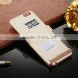 Hot New Products 2016 New Products Universal Portable Charger Customerized Design Power Bank Rohs Battery Case for Iphone 6 Quality Choice