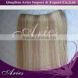 Coloured Human Hair Flip Hair Extension thumbnail-1