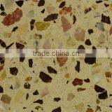 KBJX Cobble Black & Yellow Floor Cement Tiles thumbnail-1