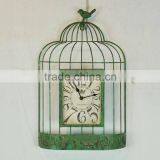 French Vintage Style Wall Clock Metal