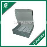 GLOSSY VARNISHED WHITE CORRUGATED DISPLAY CARTONS WITH DIVIDERS INSERTED thumbnail-5