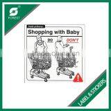 CUSTOM MADE HIGH QUALITY SELF ADHESIVE TRANSPARENT FILM LABEL STICKERS thumbnail-2