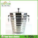 2.0L Ice Bucket/stainless Steel Champagne Cooler /Double Wall Ice Pail