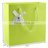 Korean exquisite gift bags Designer handbag Fruit green medium paper bags thickening