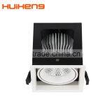Aluminum Rotatable Ceiling One Head 20w Cob Led Grille Light thumbnail-5
