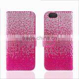 For Huawei G730 Cover Case, Blingbling Diamond Wallet Leather Case for Huawei G730 thumbnail-2