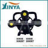 XINYA B-type 8bar 7.5hp 3 Cylinder Electric Piston Belt Driven Air Compressor Part Compressor Head Air Pump(3080B)
