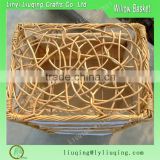 hollow Natural Willow Basket for laundry