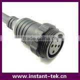 Ip67 5 Pin Gold Female Hdmi Cable Connector