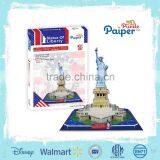 State of Liberty Diy Puzzle 3d Paper Models