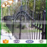 Galvanized Zinc Tubular Steel Fence For Sale/Wrought Iron Fence