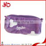 2016 New Design Emb Plush Makeup Bag Custom, Plush Mini Bag With Zip thumbnail-4