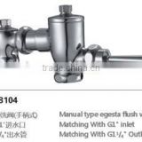 Hand type Toilet Flush valve/ for closestool and squatting pan