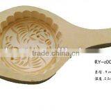 Newly design Wood moon cake mold with single Stamper T002