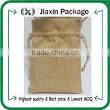 2015 Factory Price Custom Printed Jute Tote Bags With Drawstring Quality Choice thumbnail-2