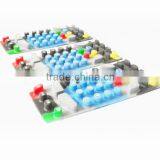 Rubber Keypad,silicone Rubber Keypad Transparent,rubber Button Keypad,rubber Keypad With Carbon Pill,PU Coating Rubber Keypad thumbnail-1