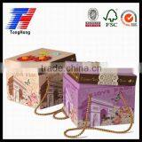 Custom Exquisite High Quality Elegant Jewellery Box Ring Box Pink Gift Box Wth Reasonable Price thumbnail-3