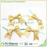 Handmade Polyester Ribbon Twist Tie Gift Bows for Packing Box thumbnail-1