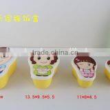 Microwavable Promotional Plastic Preserving Box for Whole Family Including 4pcs